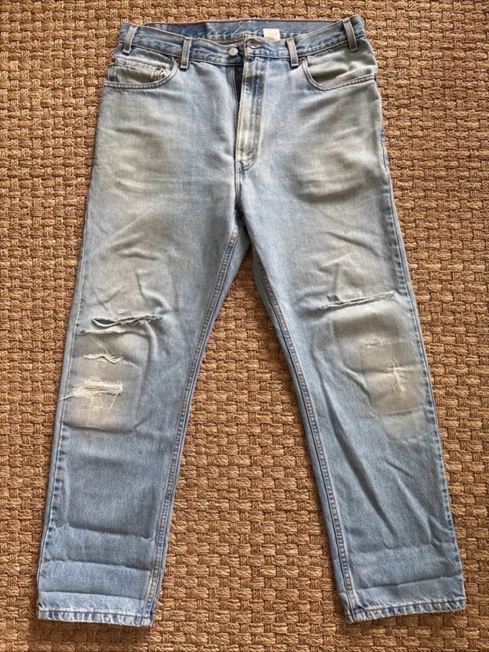 Levi’s 505 Men's Distressed Jeans